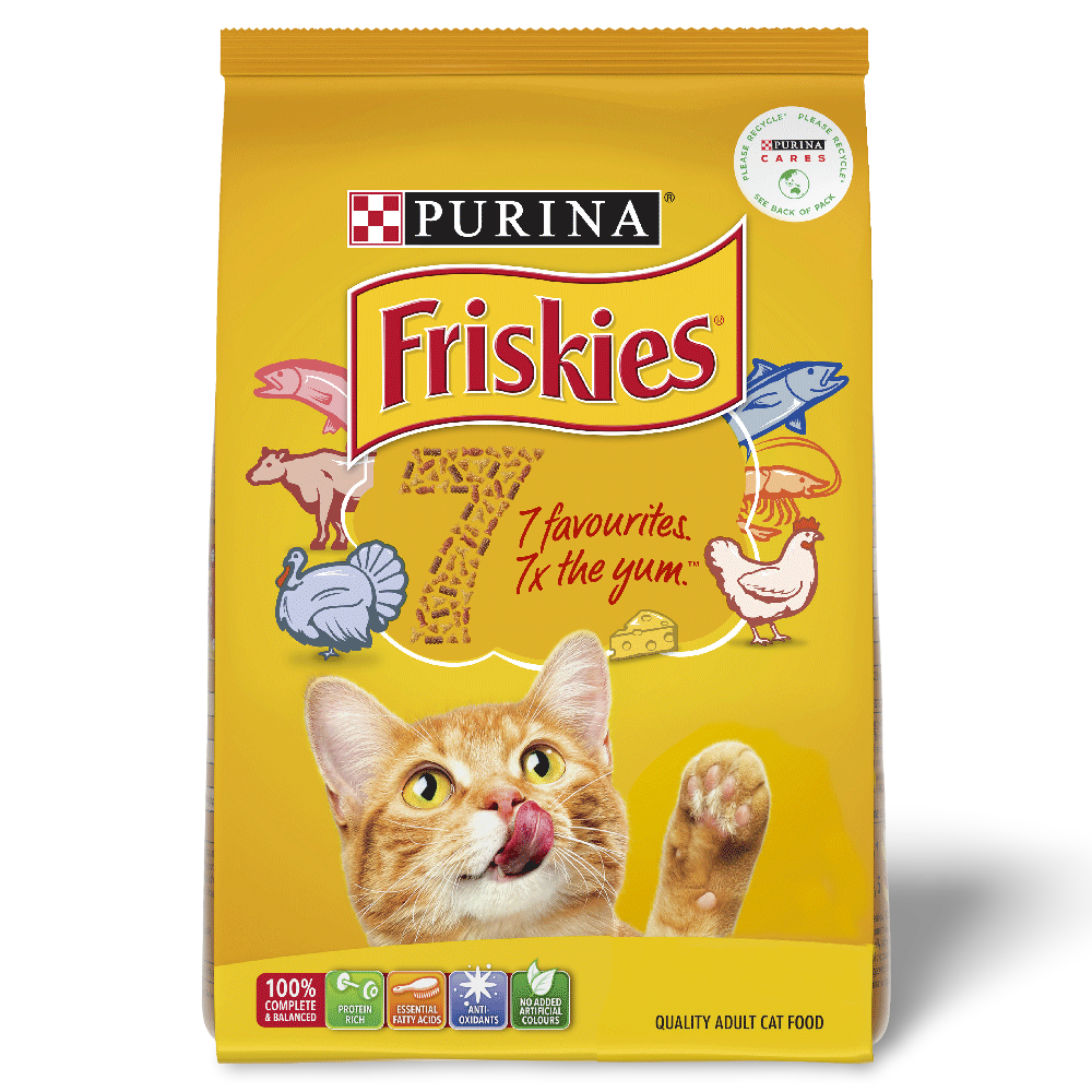 Dry Cat Food Adult 7 Flavours