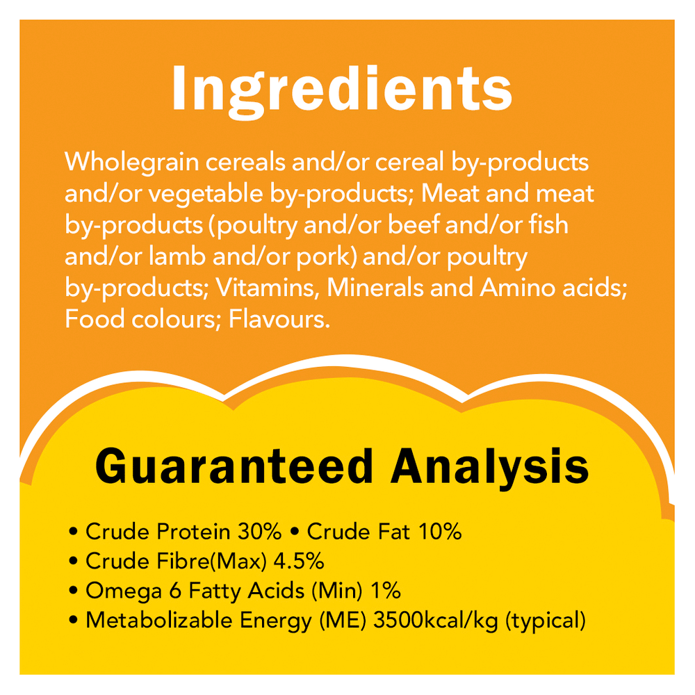 Dry Cat Food Adult 7 Flavours