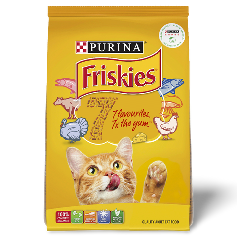 Dry Cat Food Adult 7 Flavours