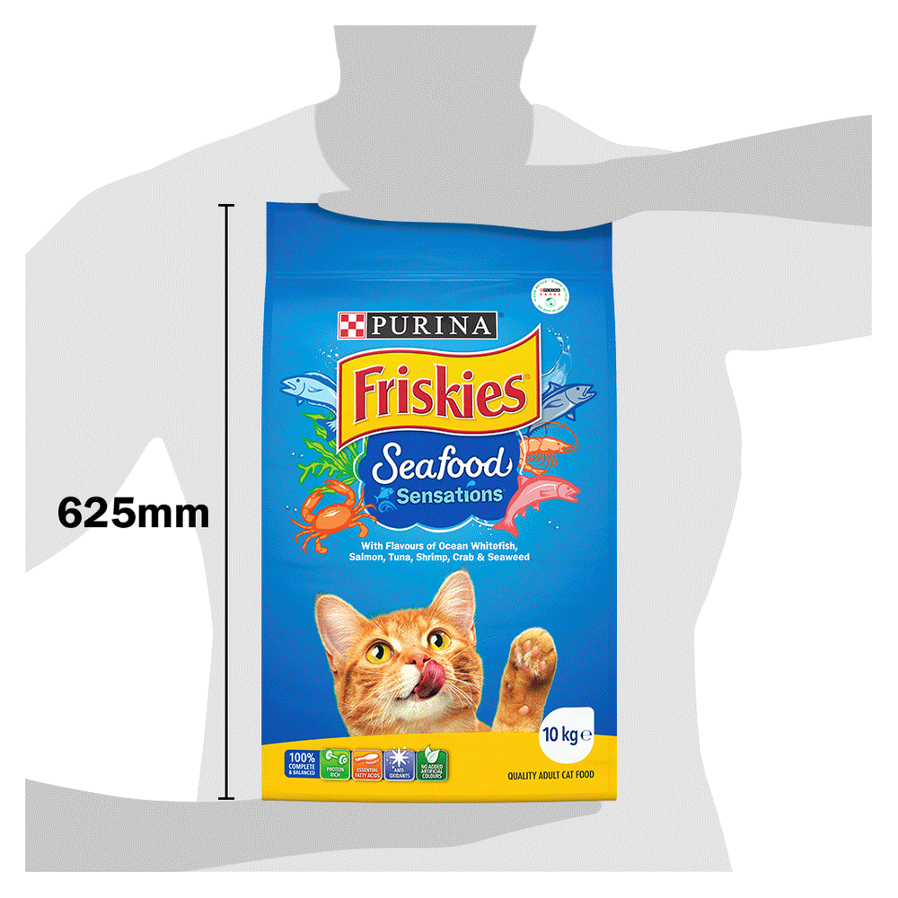 Dry Cat Food Adult Seafood Sensations