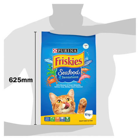 Dry Cat Food Adult Seafood Sensations