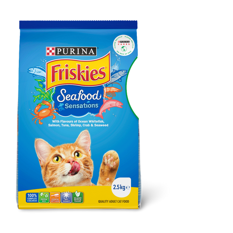 Dry Cat Food Adult Seafood Sensations
