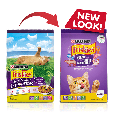 Dry Cat Food Adult Surfin Turfin Favourites