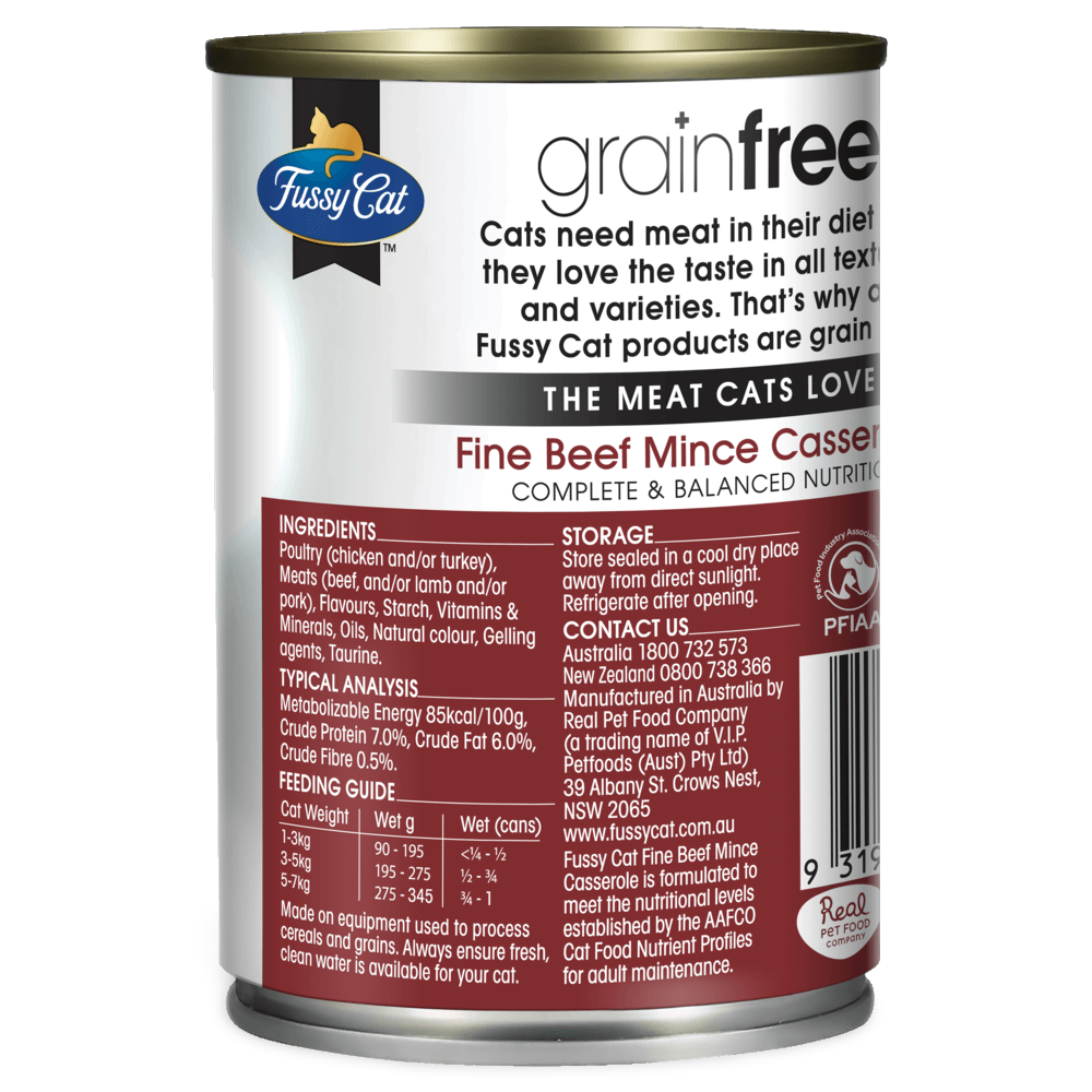 Grain Free Wet Food Adult Beef Casserole