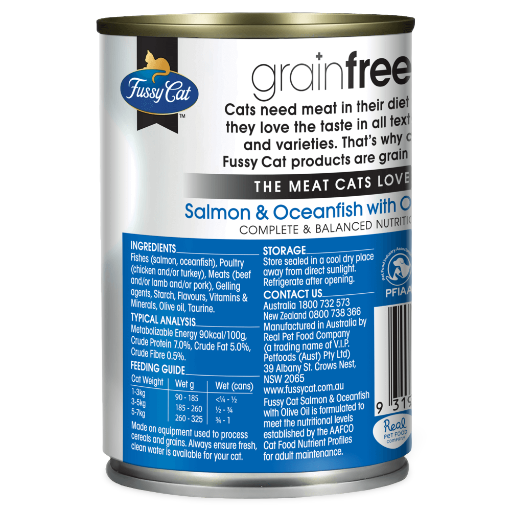 Grain Free Wet Food Adult Salmon And Whitefish With Olive Oil