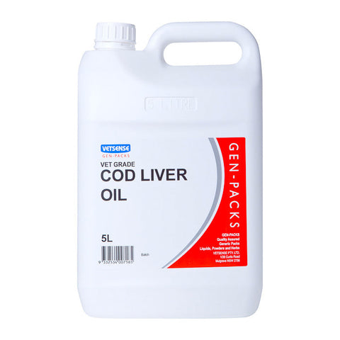 Vetsense Gen Packs Cod Liver Oil