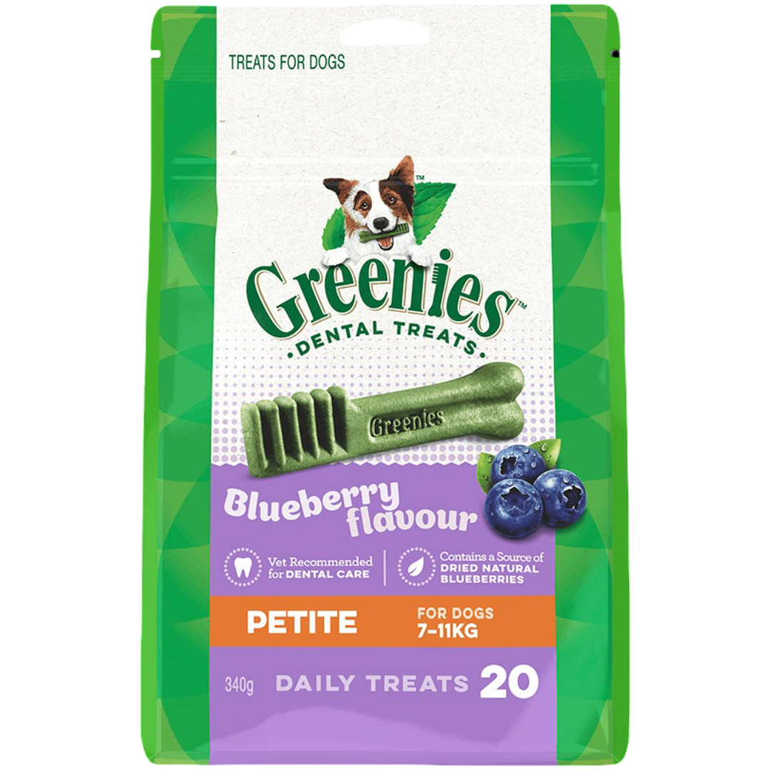Blueberry Flavour Petite Dog Dental Treats