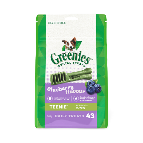 Blueberry Flavour Teenie Dog Dental Treats