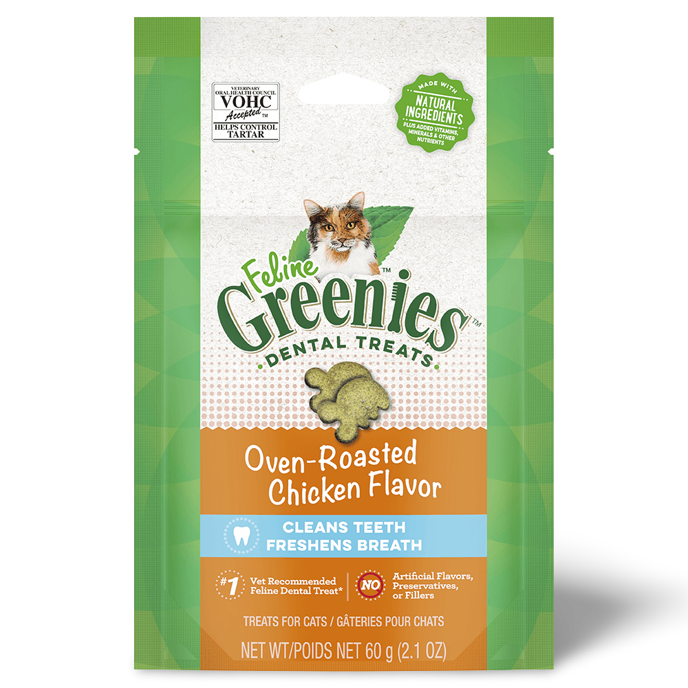 Cat Treats Dental Oven Roasted Chicken Flavour