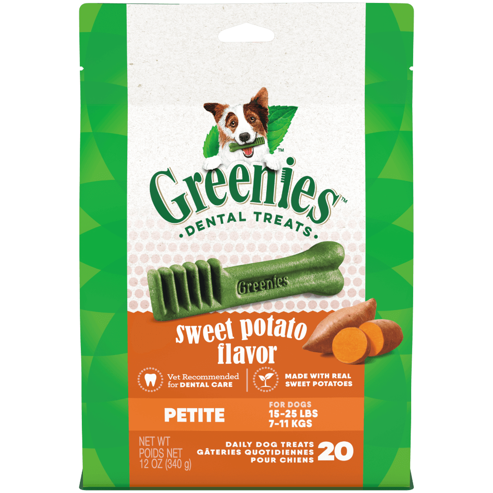 Sweet Potato Flavoured Petite Dog Dental Treats