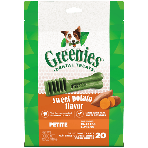 Sweet Potato Flavoured Petite Dog Dental Treats