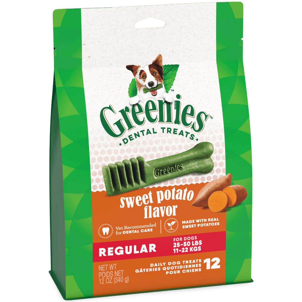 Sweet Potato Flavoured Regular Dog Dental Treats
