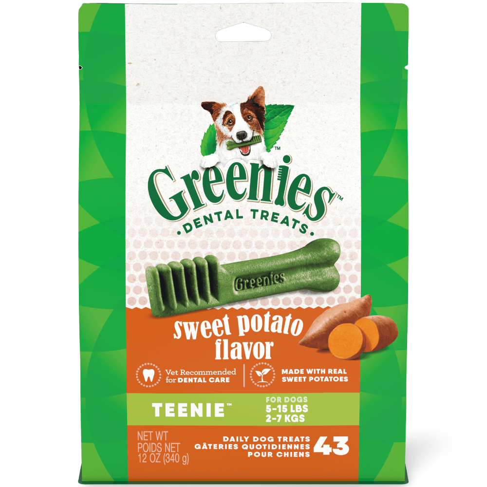 Sweet Potato Flavoured Teenie Dog Dental Treats