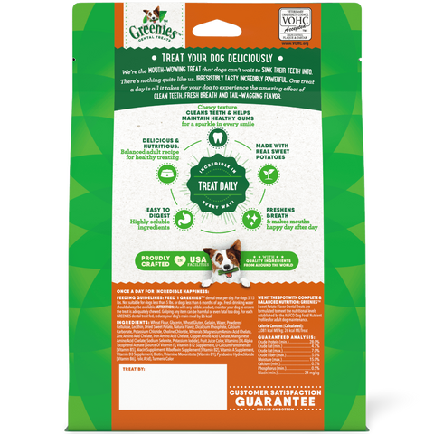 Sweet Potato Flavoured Teenie Dog Dental Treats