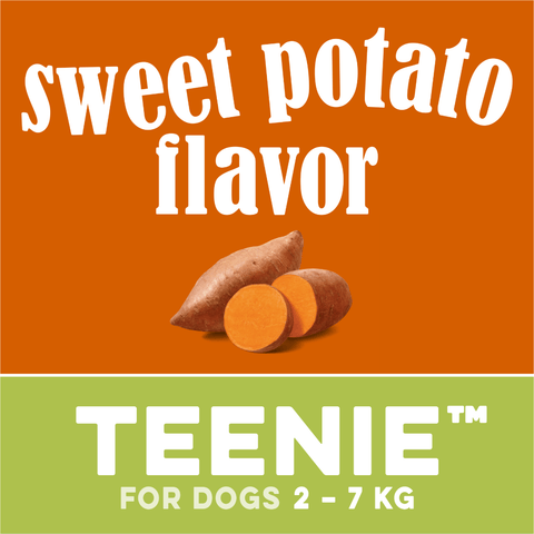 Sweet Potato Flavoured Teenie Dog Dental Treats