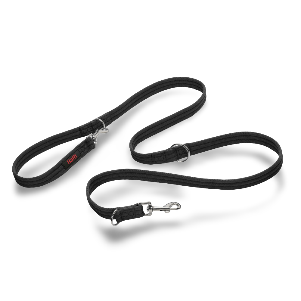 Multi Function Dog Training Lead in Black