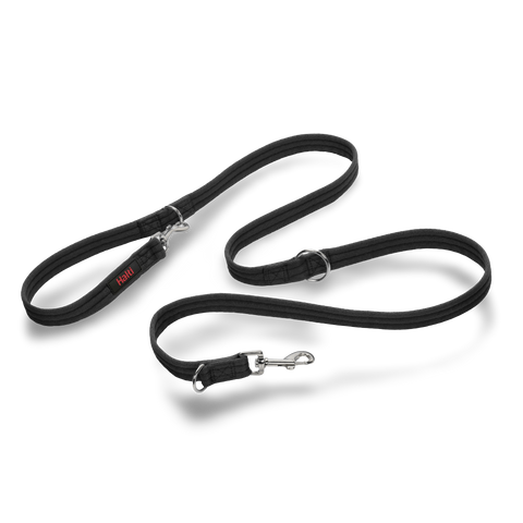 Multi Function Dog Training Lead in Black