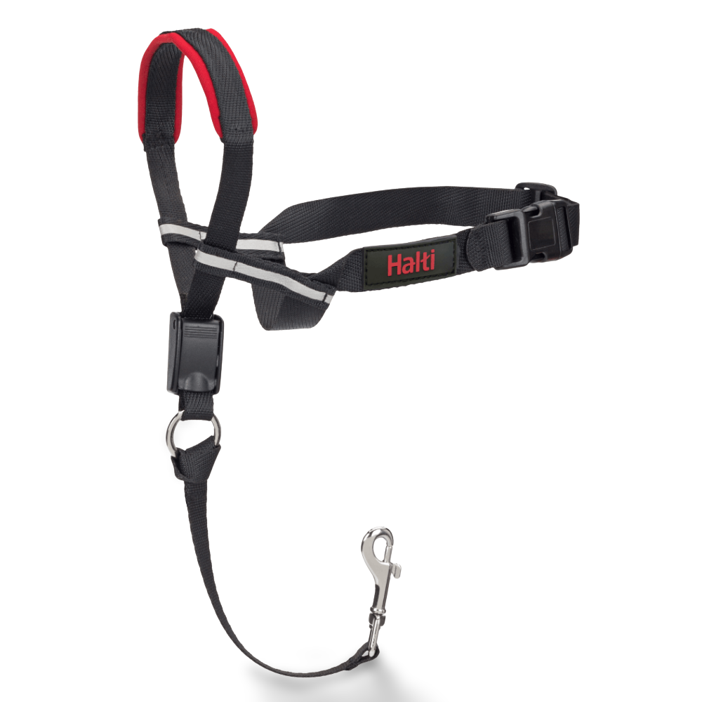 Optifit Dog Head Collar in Black