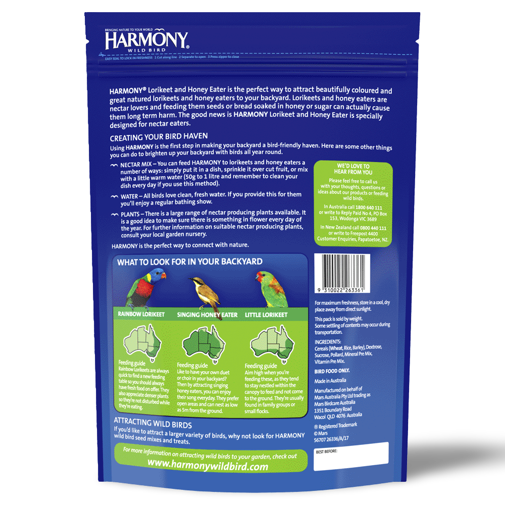 Lorikeet And Honeyeater Mix