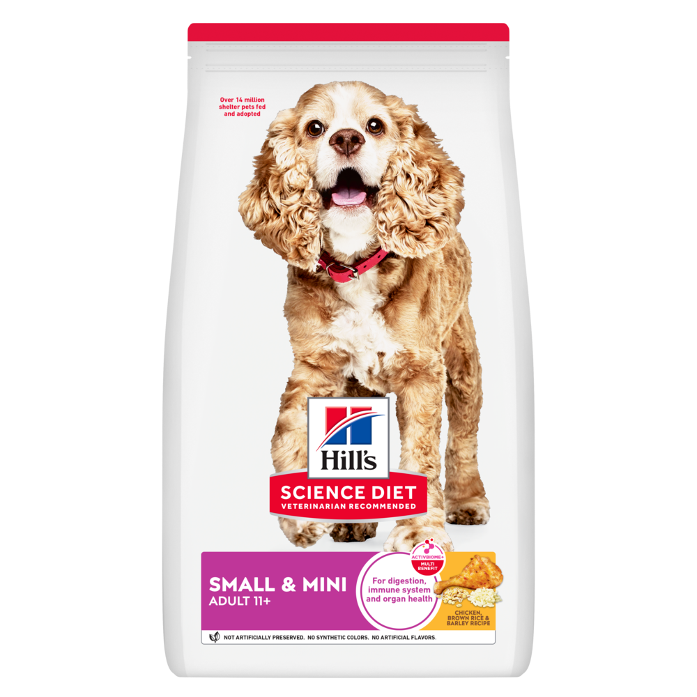 11 Plus Chicken & Brown Rice Small Mini Senior Dry Dog Food