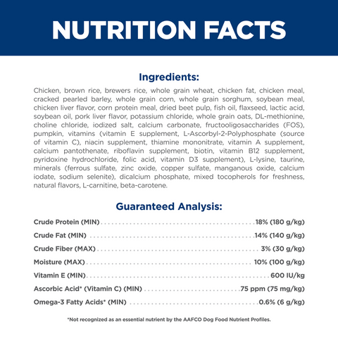 11 Plus Chicken & Brown Rice Small Mini Senior Dry Dog Food