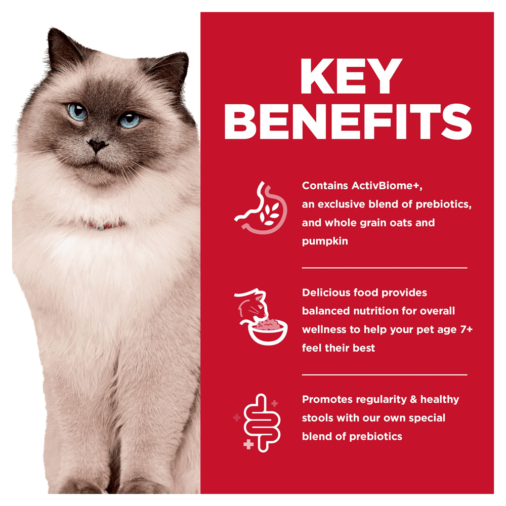 Adult 7 Plus Perfect Digestion Dry Cat Food