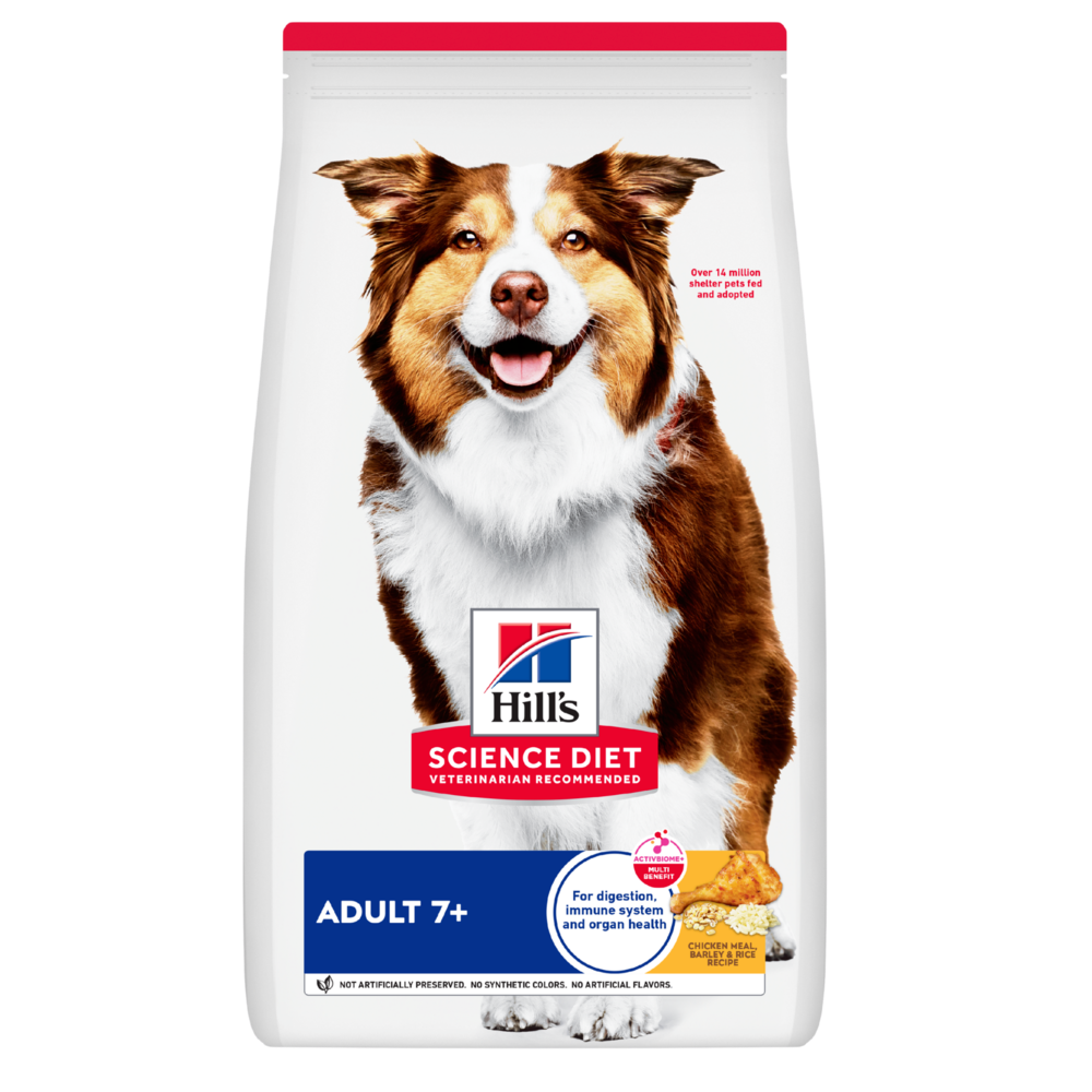 7 Plus Chicken Barley & Rice Senior Dry Dog Food