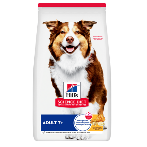 7 Plus Chicken Barley & Rice Senior Dry Dog Food