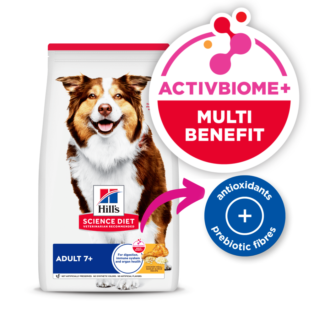 7 Plus Chicken Barley & Rice Senior Dry Dog Food