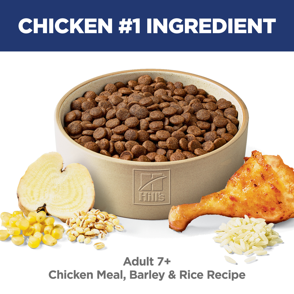 7 Plus Chicken Barley & Rice Senior Dry Dog Food