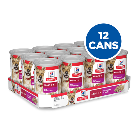 Beef & Barley Adult Wet Dog Food