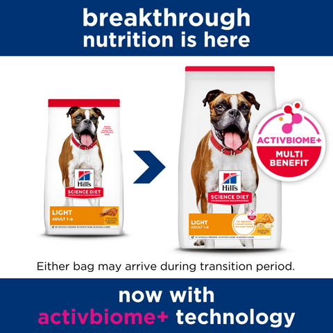 Light Chicken & Barley Adult Dry Dog Food