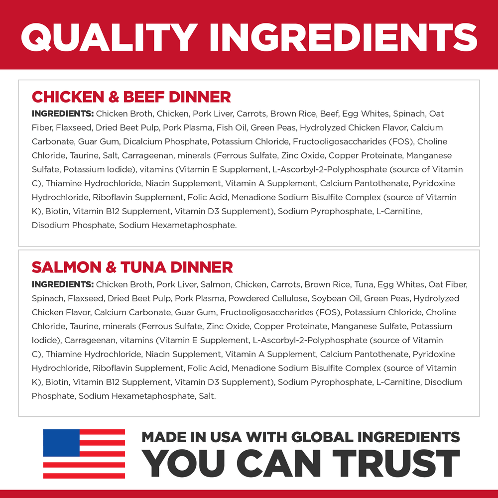 Adult Sensitive Skin And Stomach Variety Pack Cat Food Pouches