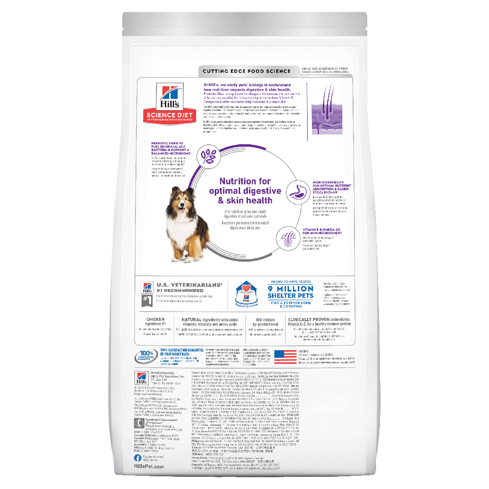 Sensitive Stomach & Skin Adult Dry Dog Food