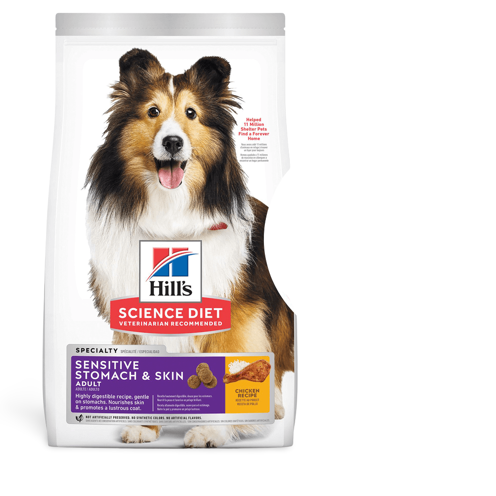 Sensitive Stomach & Skin Adult Dry Dog Food
