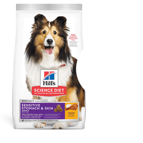 Sensitive Stomach & Skin Adult Dry Dog Food