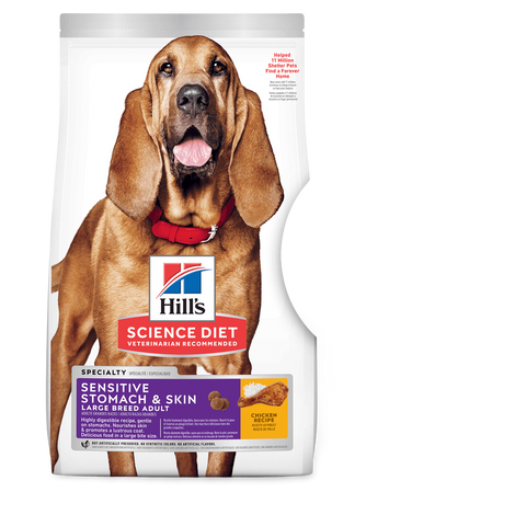 Sensitive Stomach & Skin Large Breed Adult Dry Dog Food