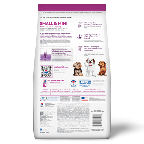 Sensitive Stomach & Skin Small Mini Adult Dry Dog Food