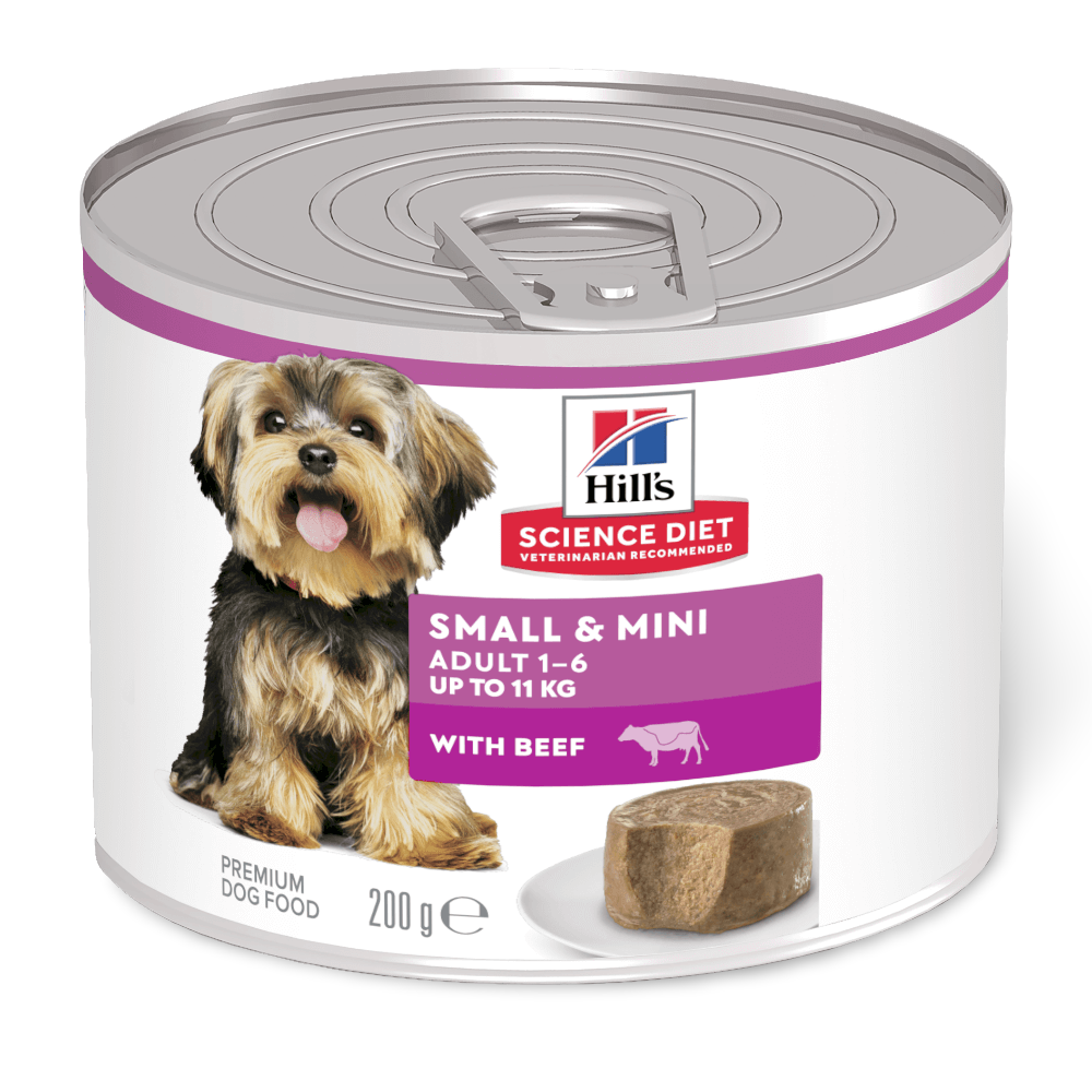 Beef Small & Mini Adult Wet Dog Food