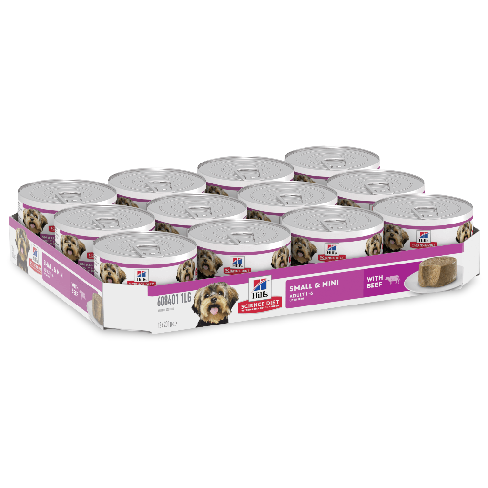 Beef Small & Mini Adult Wet Dog Food