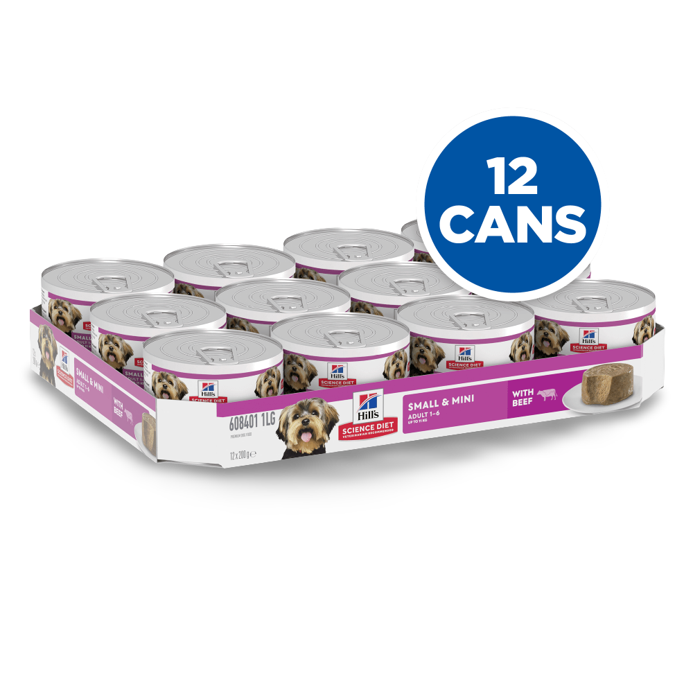 Beef Small & Mini Adult Wet Dog Food