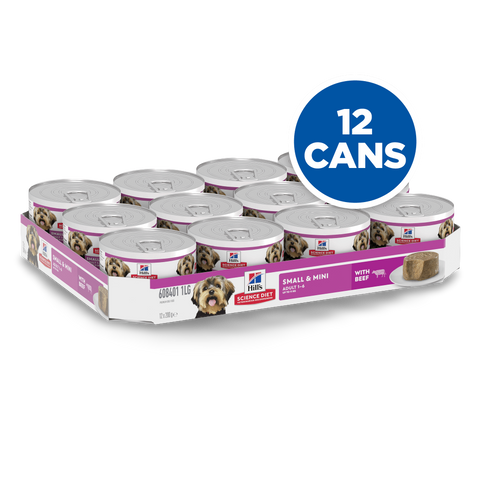 Beef Small & Mini Adult Wet Dog Food