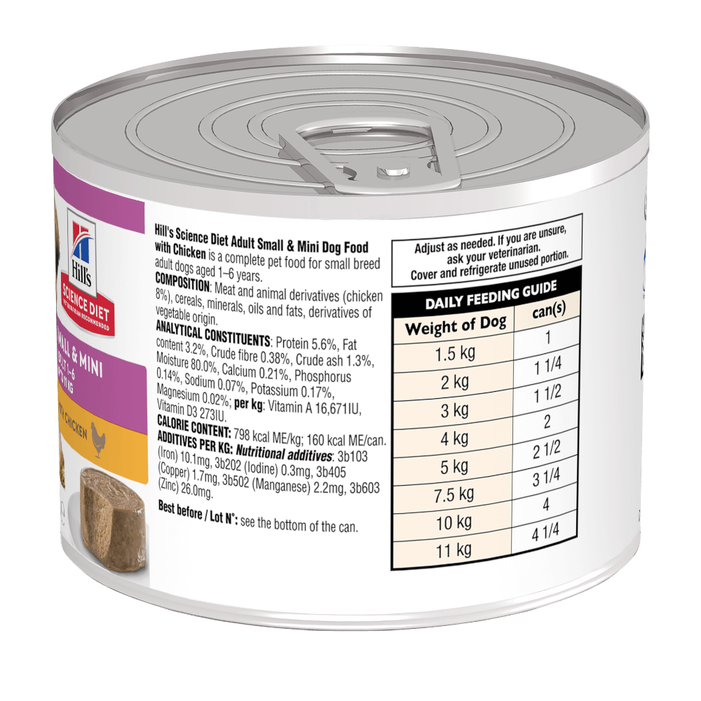 Chicken Small & Mini Adult Wet Dog Food