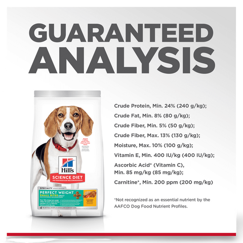 Perfect Weight Chicken Small Bites Adult Dry Dog Food