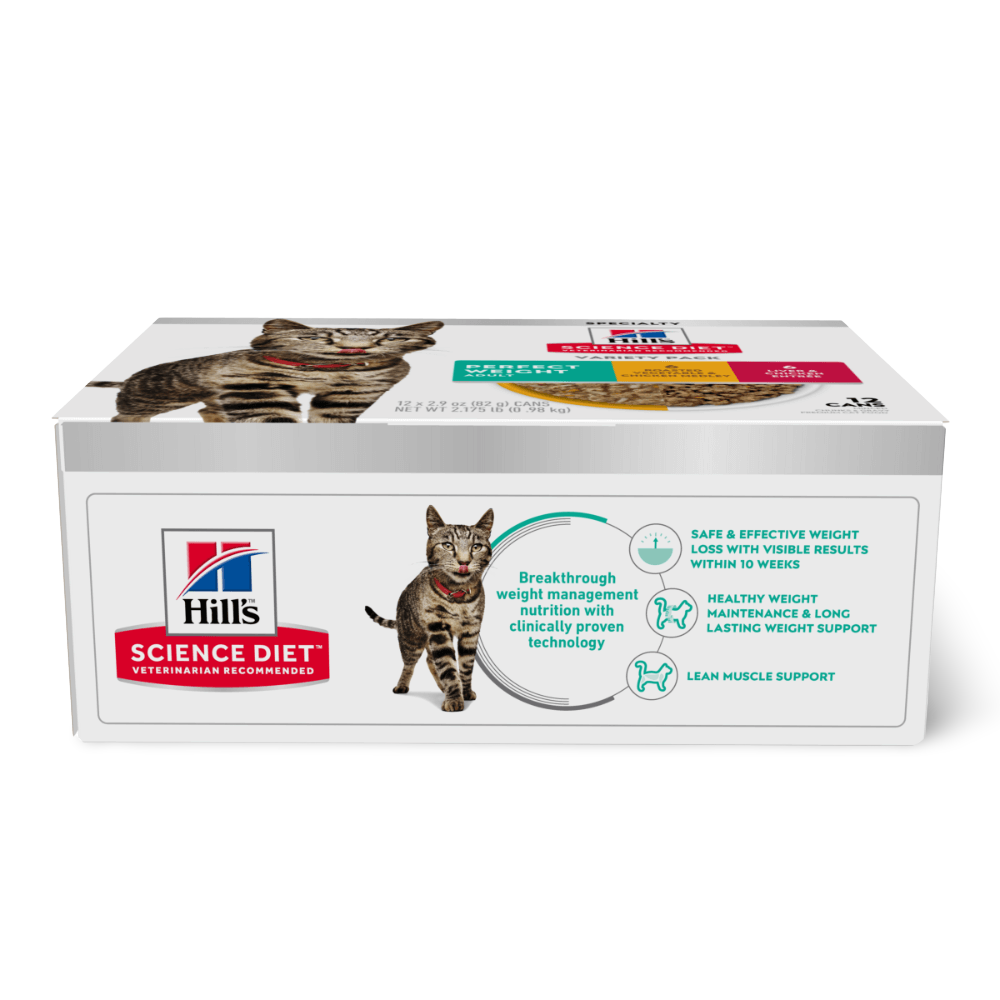 Perfect Weight Variety Pack Wet Cat Food Tins