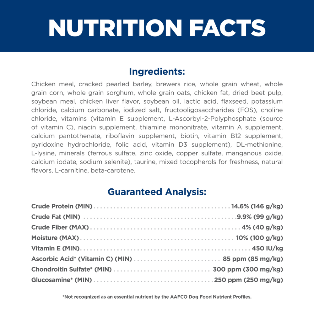 Senior 6 Plus Chicken Large Breed Senior Dry Dog Food