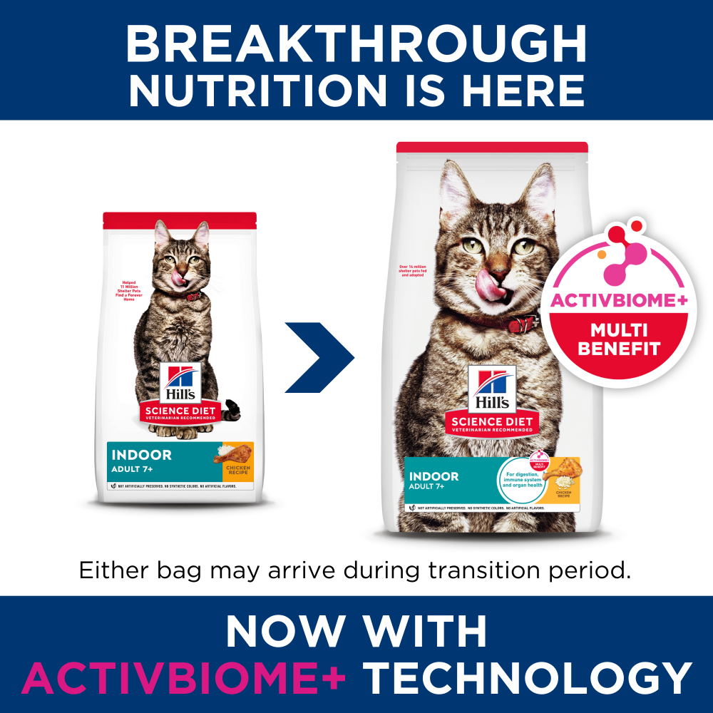 Senior 7 Plus Indoor Dry Cat Food