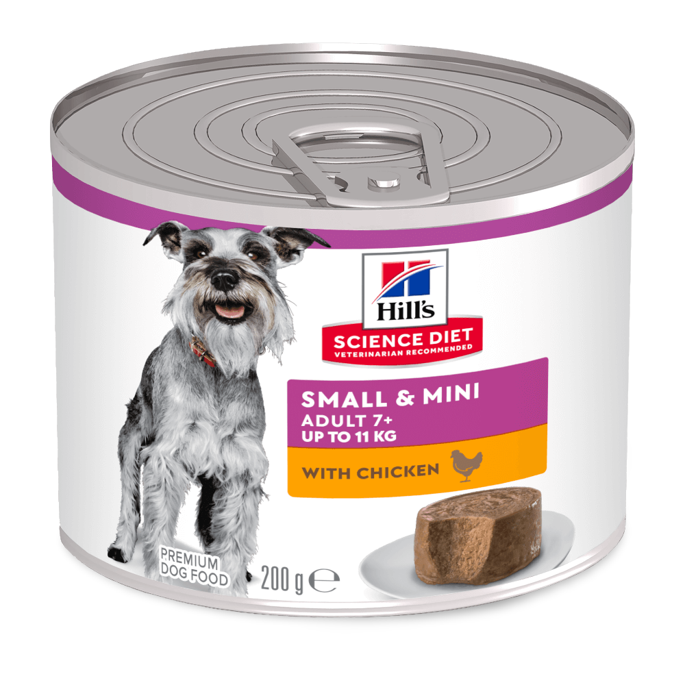 7 Plus Chicken Senior Small & Mini Breed Wet Dog Food