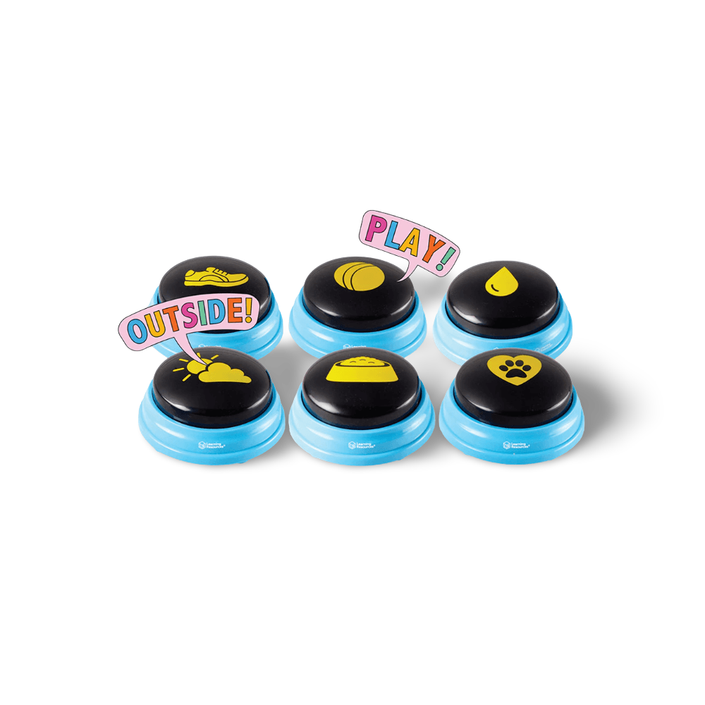 Talking Pet Essential Words Button Set