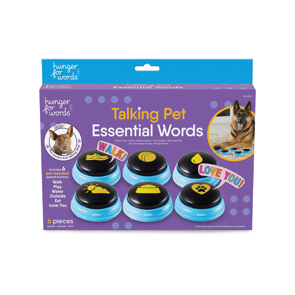 Talking Pet Essential Words Button Set